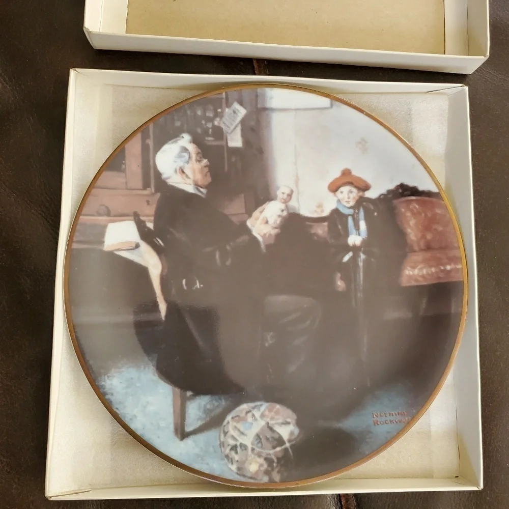 Norman Rockwell Plate 